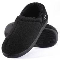 Mens Faux Fur Slippers
