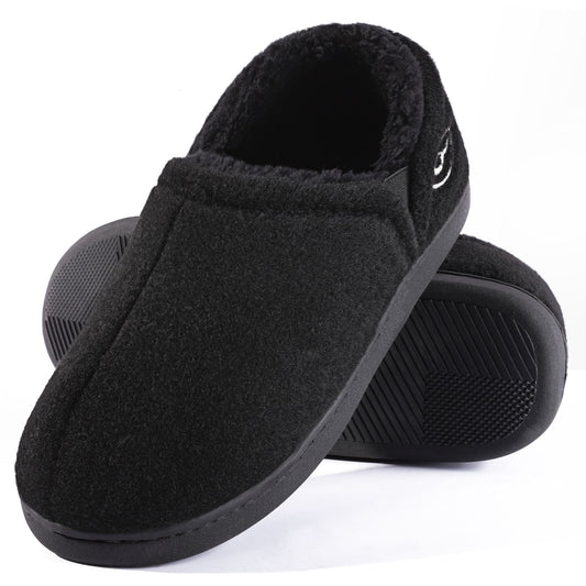 Mens Faux Fur Slippers