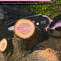 6-Inch Mini Electric Chainsaw Pink