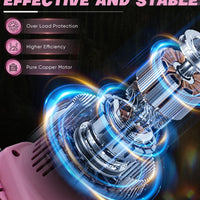 6-Inch Mini Electric Chainsaw Pink