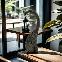 Garden Statues with Solar Lights