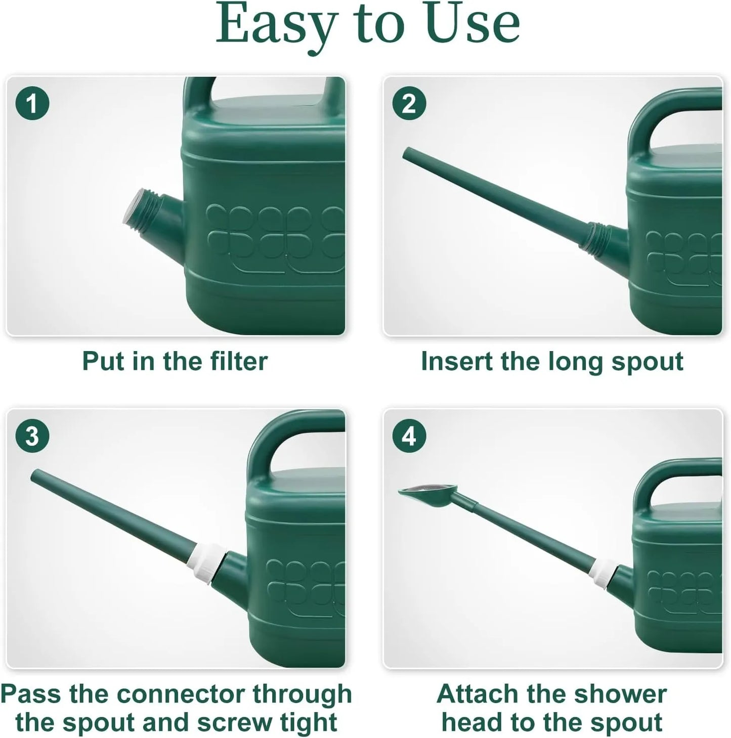 Watering Cans with Long Spouts