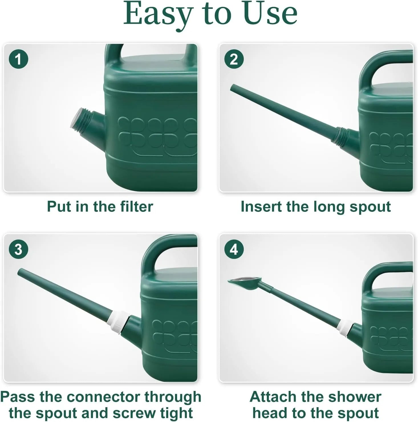 Watering Cans with Long Spouts