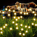 4-Packs Solar Powered Firefly Garden Lights