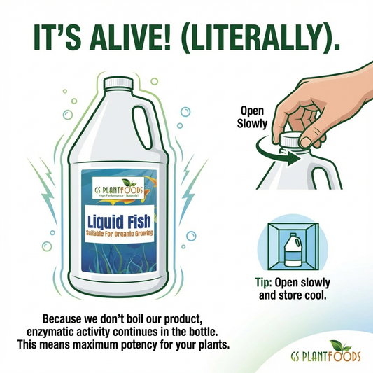 Organic Liquid Fish Fertilizer