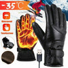 Electric Heated Ski Gloves with Touchscreen Finger