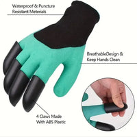 Garden Gloves with Claws, Gardening Claws