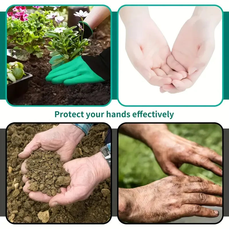 Garden Gloves with Claws, Gardening Claws