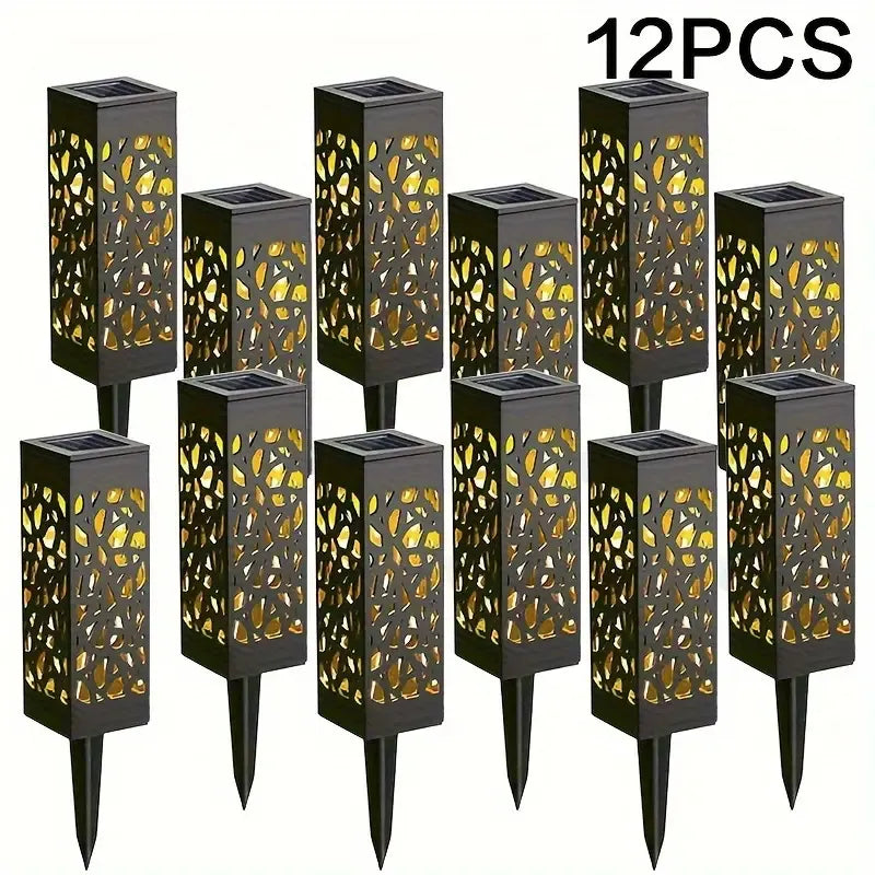 6-Pack Solar LED Garden Path Lights