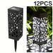 12 Pcs Solar LED Garden Path Lights