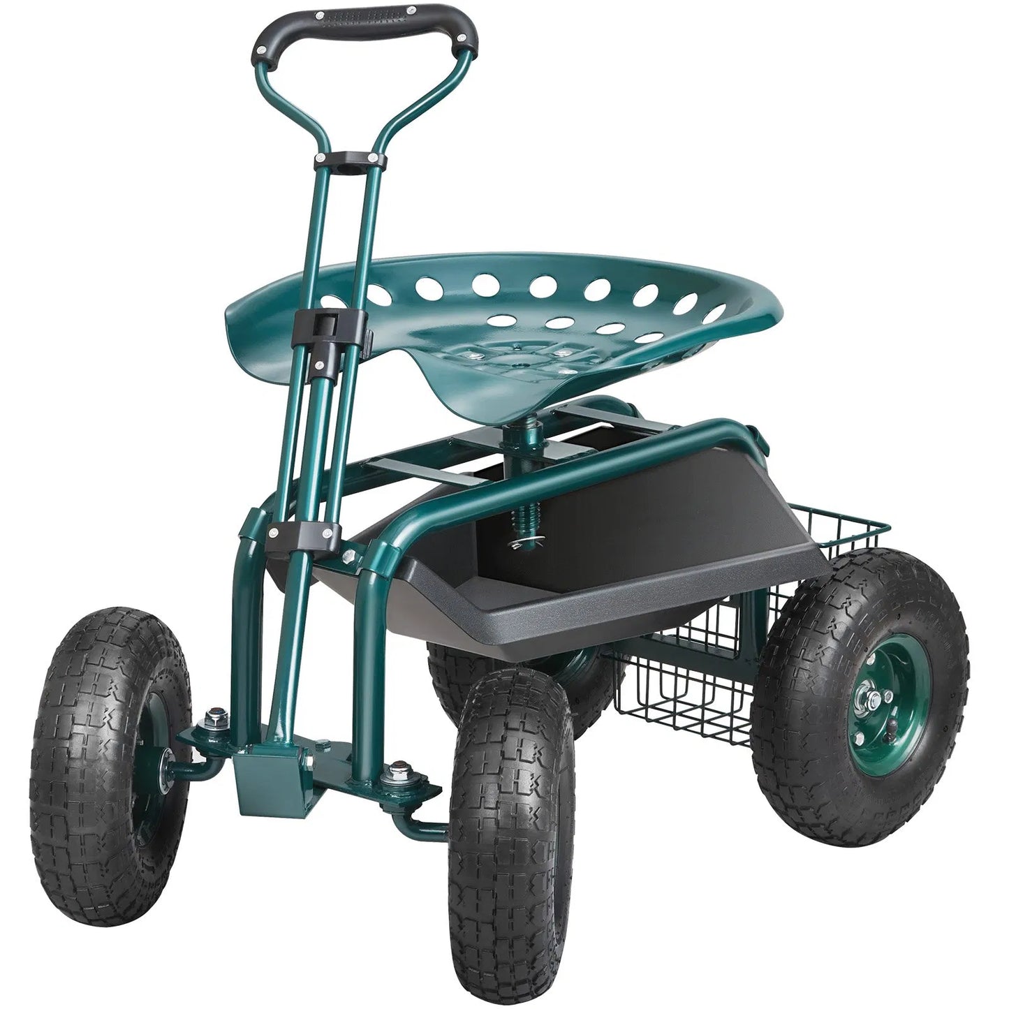 Garden Seat With Wheels