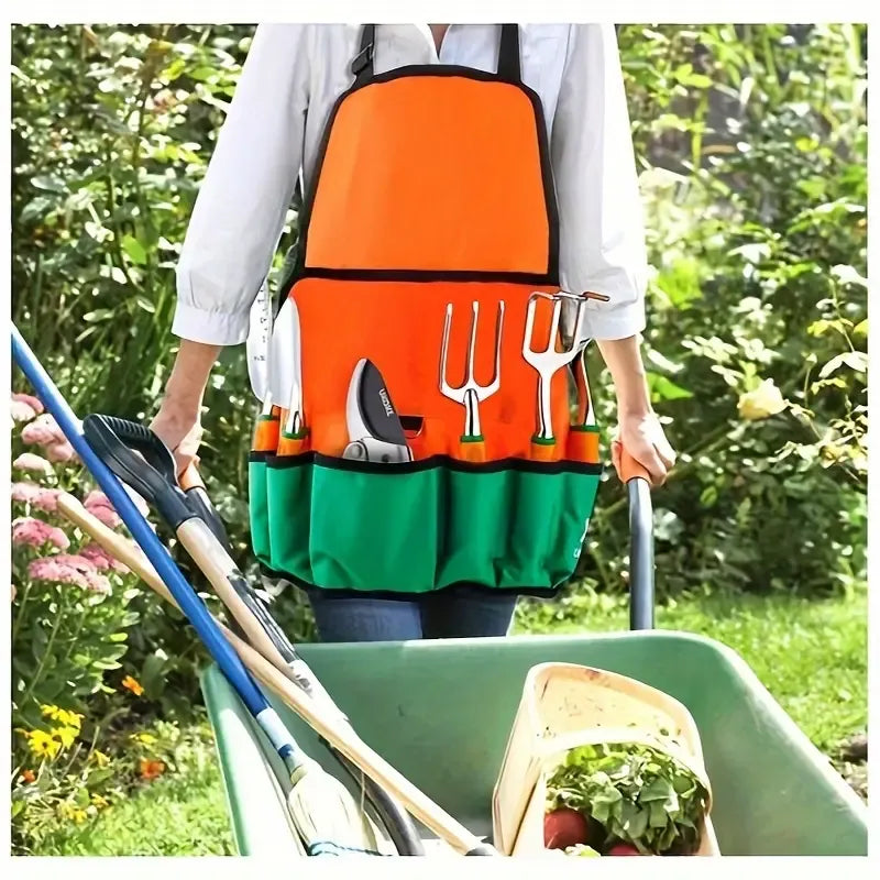 12 Pcs Aluminum Garden Tool Set with Bag