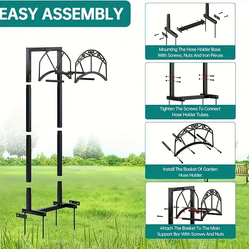 Garden Hose Holder Freestanding