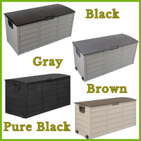 Gardening Tool Storage Box with Wheels