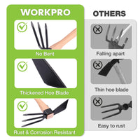 Hand Cultivator, Tiller and Hoe 