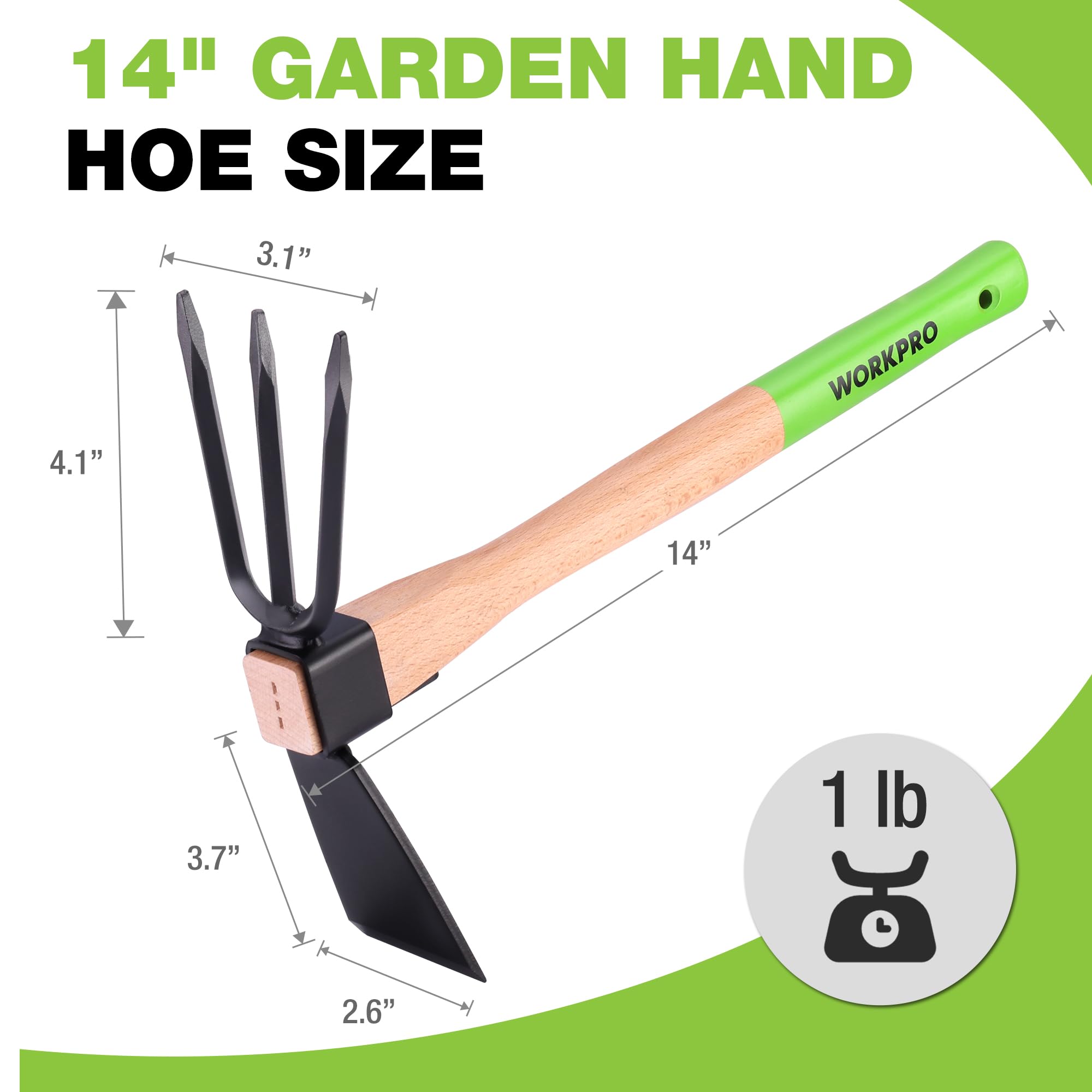 Hand Cultivator, Tiller and Hoe 