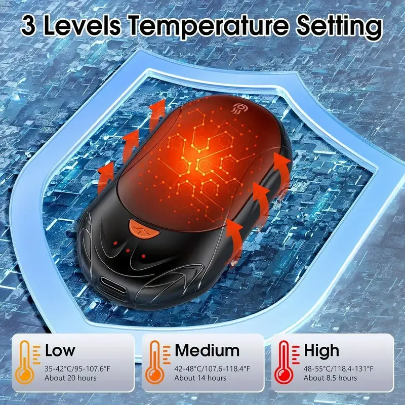 Portable Magnetic Heated Hand Warmer