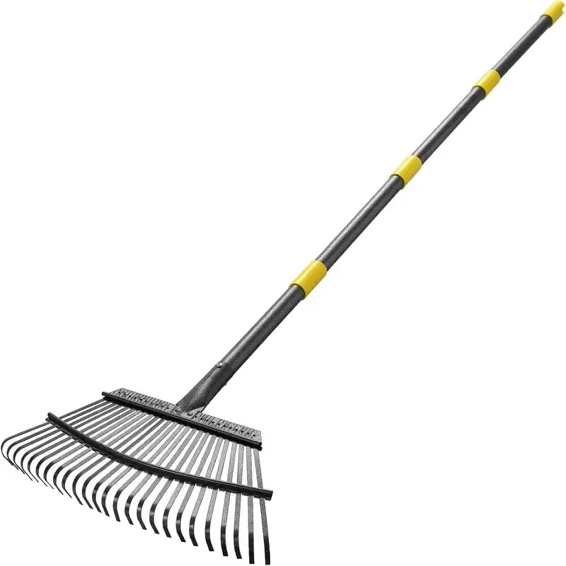 Heavy Duty Leaf Rake, Metal Leaf Rake