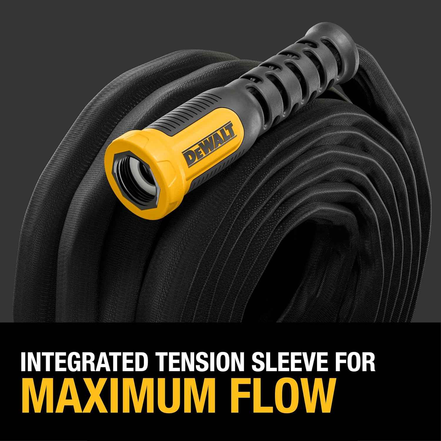 Heavy Duty Water Hose | 100 Ft Professional Grade Fabric Hose
