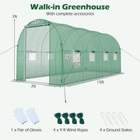High Tunnel Greenhouse