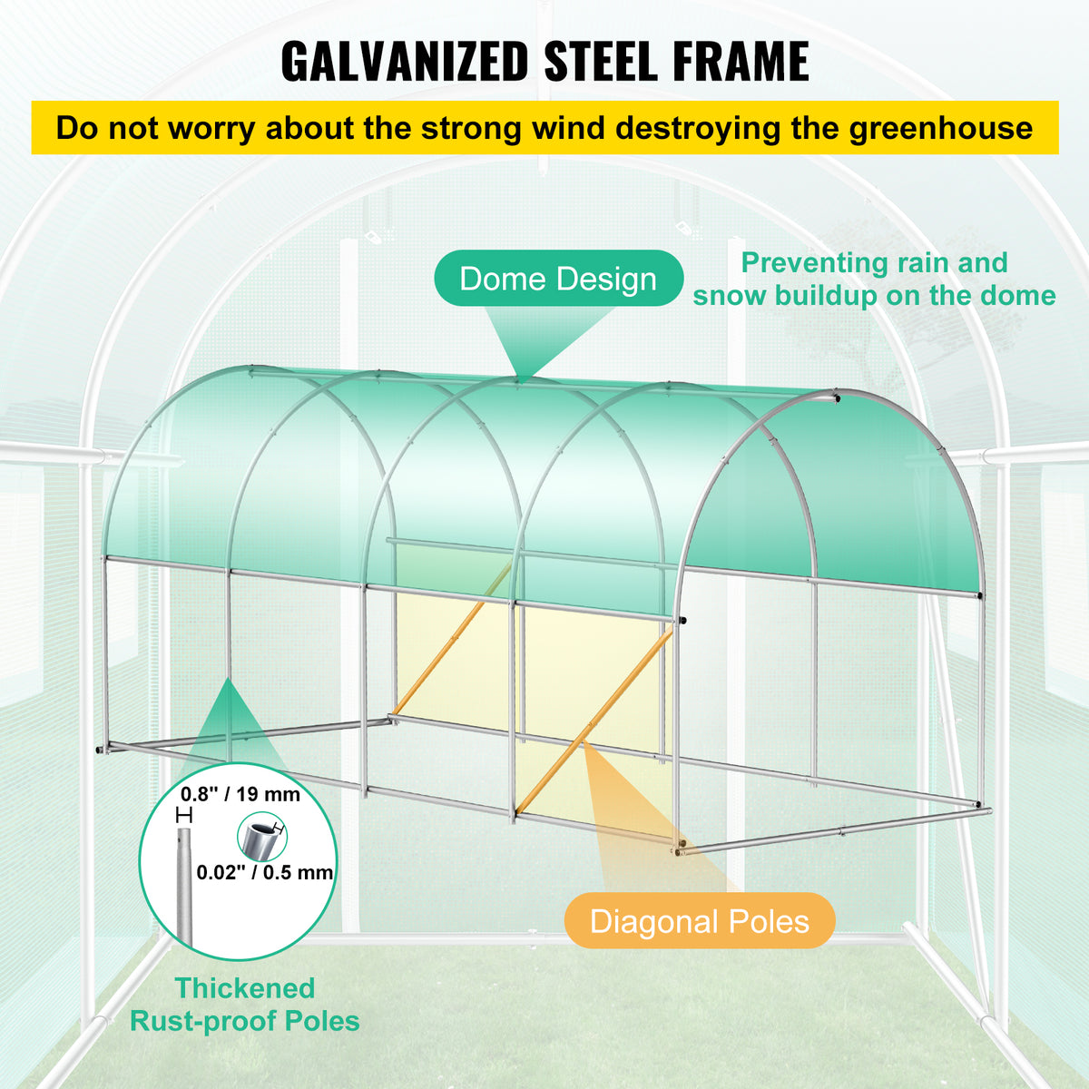 High Tunnel Greenhouse