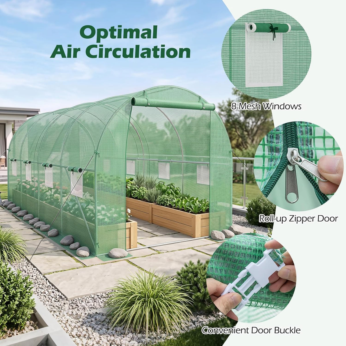 High Tunnel Greenhouse
