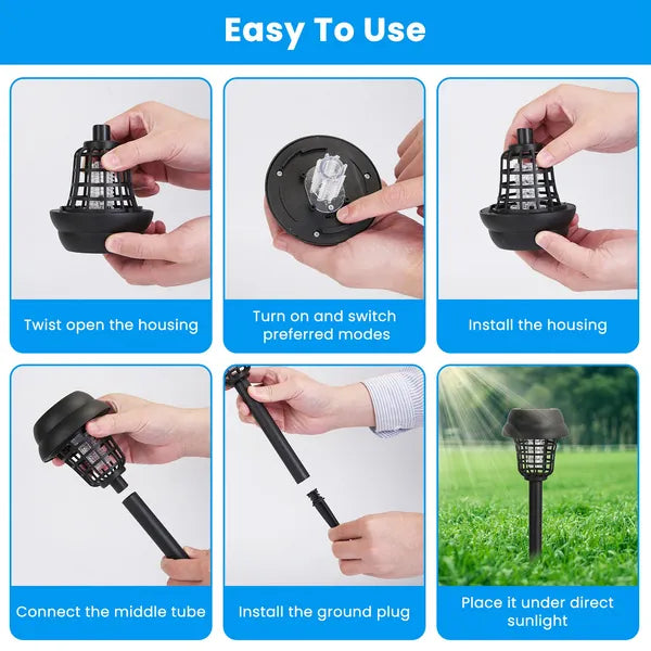  Solar Mosquito Zapper 