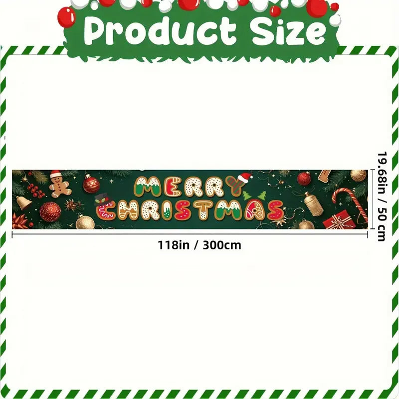 Large Christmas Banner