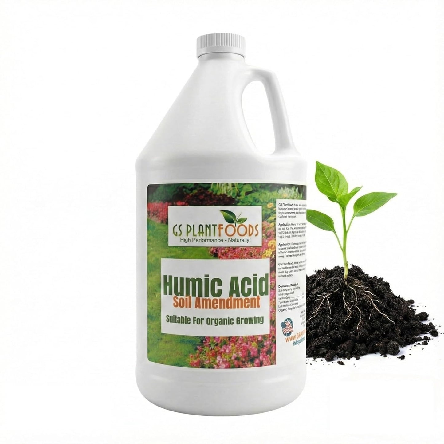 Organic Liquid Humic Acid Soil Amendment
