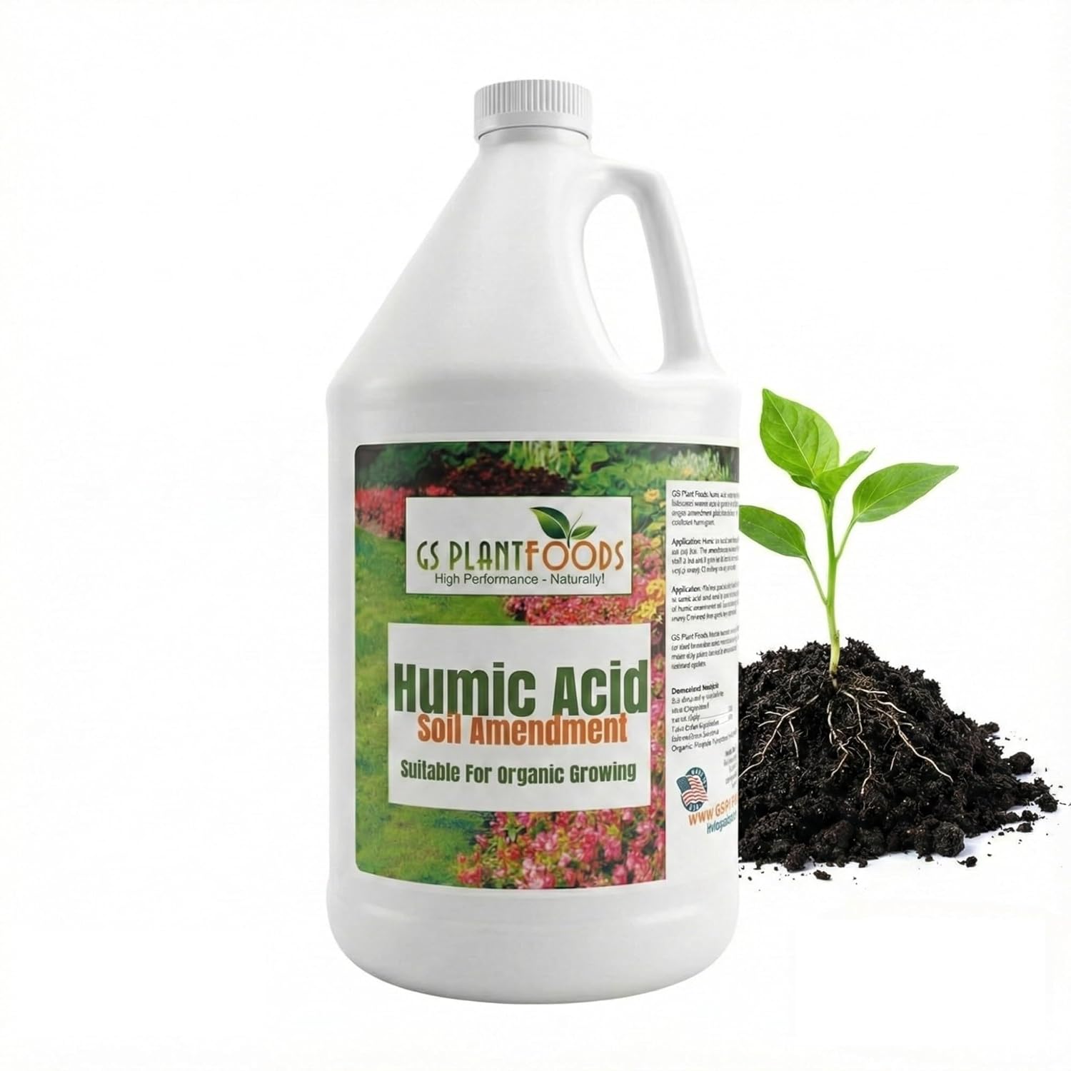 Organic Liquid Humic Acid Soil Amendment