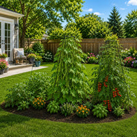 Bean Garden Trellis																	