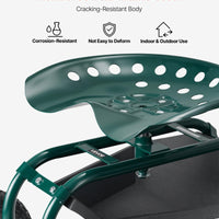 Rolling Garden Seat