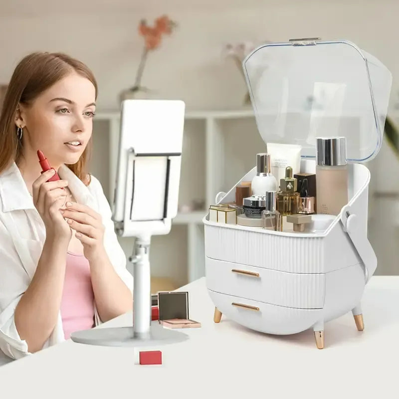 Multi-Functional Vanity Organizer with Drawers