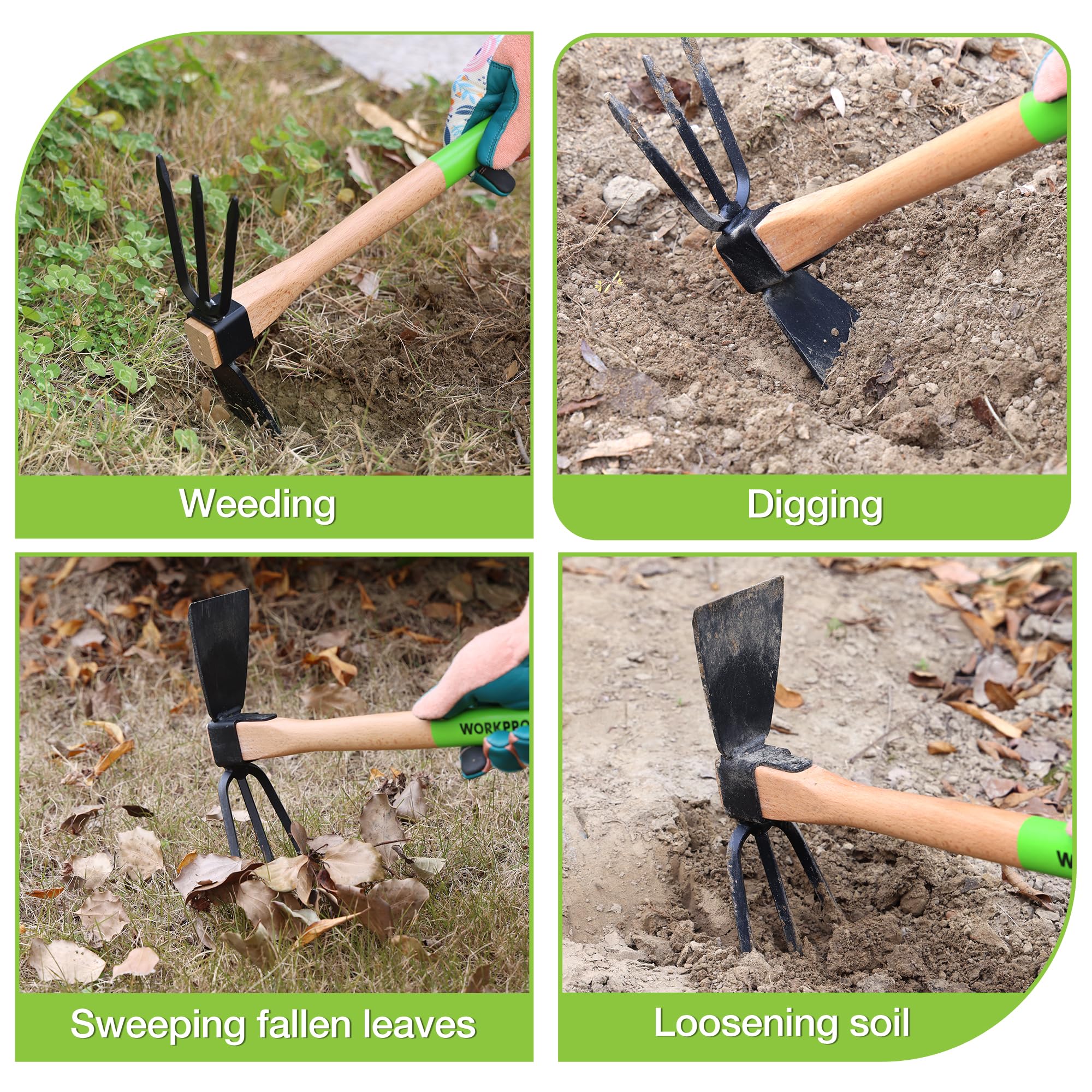 Hand Cultivator, Tiller and Hoe 