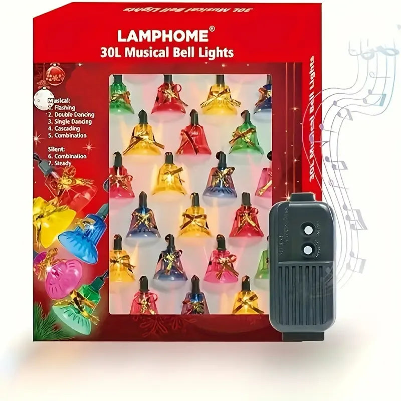 Musical Bell Christmas Tree Ornaments