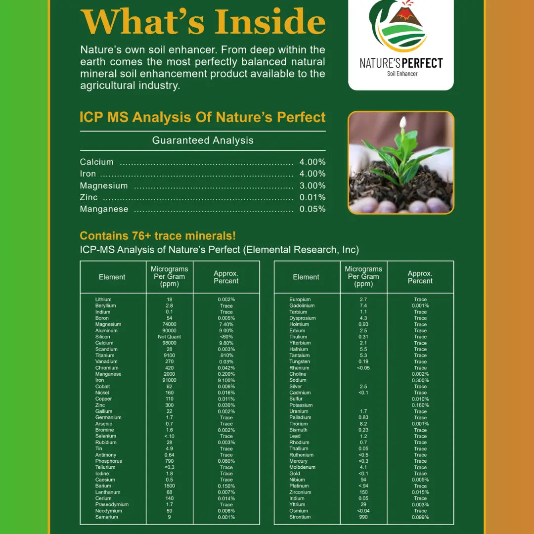 Hardy Gardens own Natures Perfect Organic Soil Enhancer
