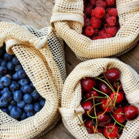 3 Pcs Organic Cotton Onion Storage Bags