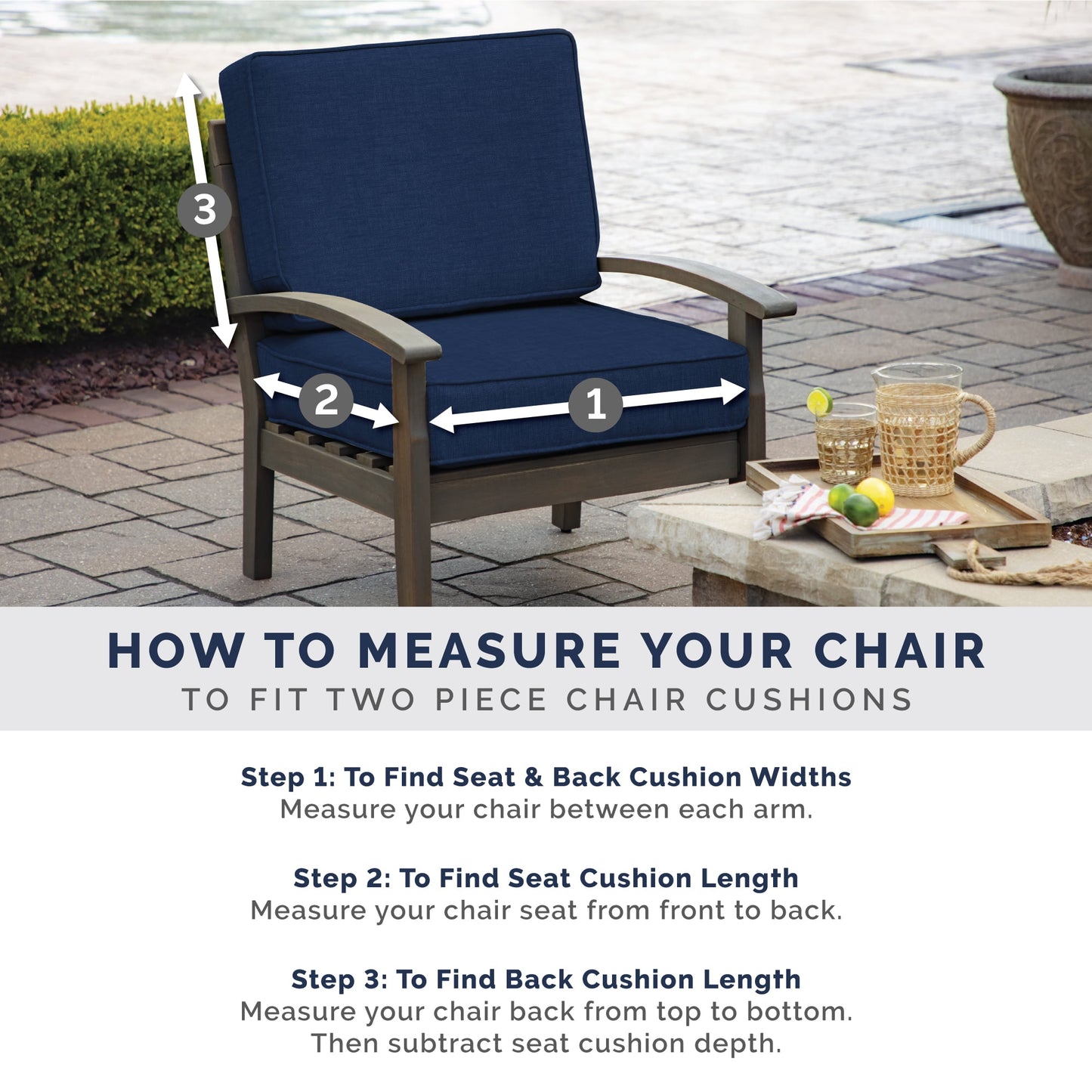 Outdoor Deep Seat Cushions