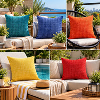 Waterproof Outdoor Pillows with Insert & Cover
