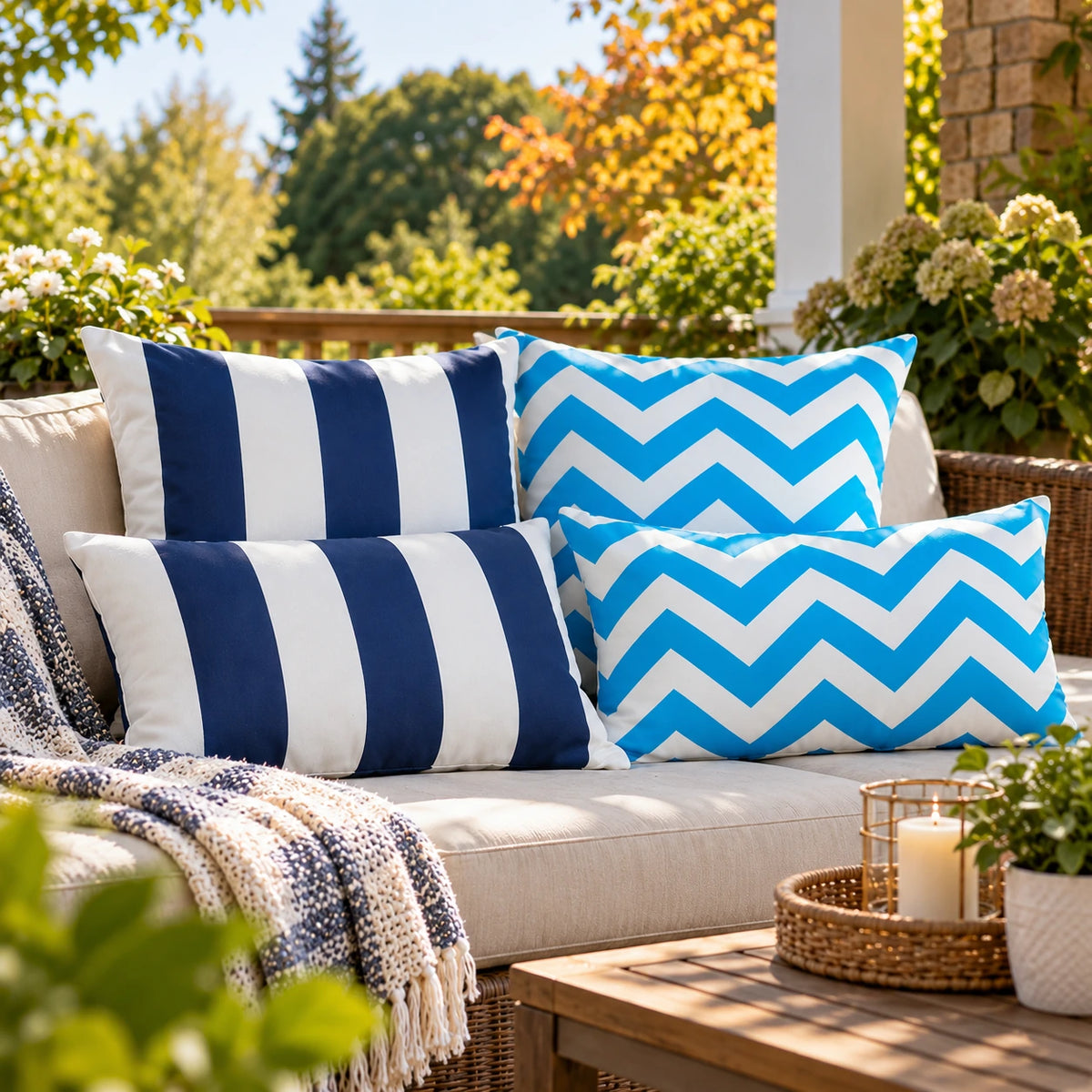 Outdoor Throw Pillows 