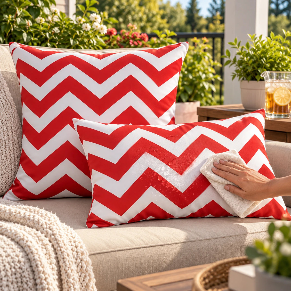 Outdoor Throw Pillows 