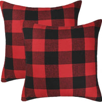  Plaid Throw Pillow