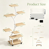 Plant Stand With Growing Lights