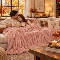 Ultra Soft Bunny-Plush Throw Blanket | Poly Microfiber Blanket