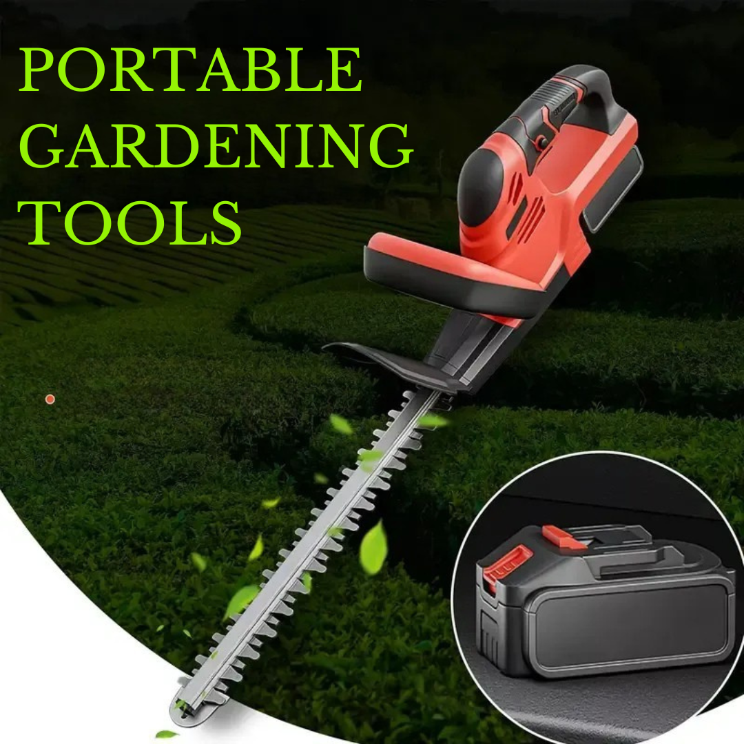 Electric Hedge Trimmer with Battery