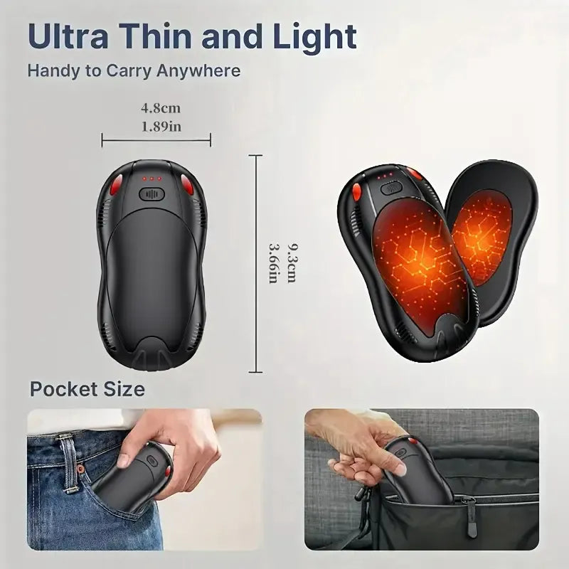 Portable Magnetic Heated Hand Warmer