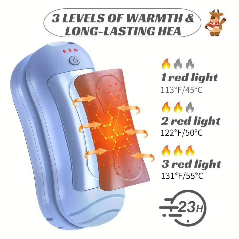 Portable Magnetic Heated Hand Warmer