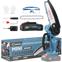 6" Cordless Saker Mini Chainsaw