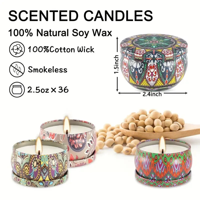 Scented Candles Gift Set