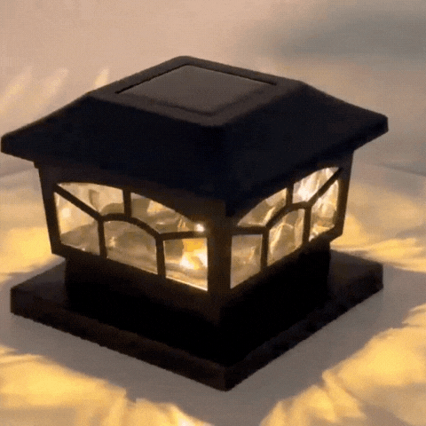 6 Pcs Solar Lights for Fence